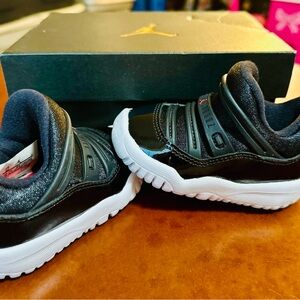 Kids Black and White Athletic Sneakers - Jordan